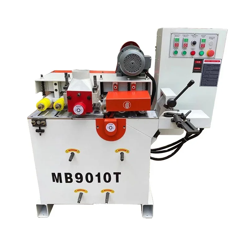 STR MB9010T Hot Sell Multifunction Double-Sided Woodworking Machine Sliding Table Saw Round Bar Round Stick Cutting Machine