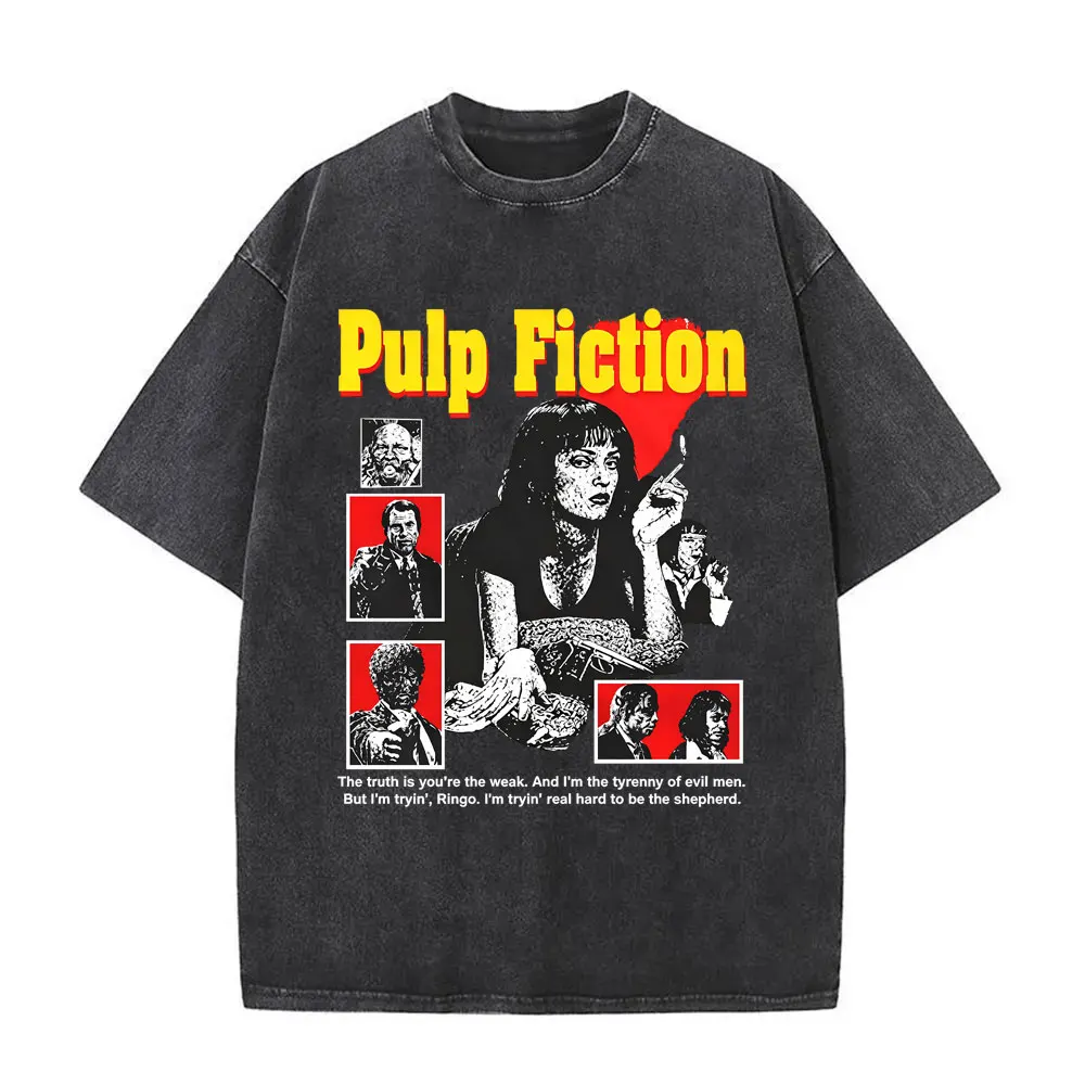 quentin-tarantino-movie-pulp-fiction-vintage-washed-t-shirts-men-women-casual-oversized-t-shirt-unisex-hip-hop-retro-streetwear