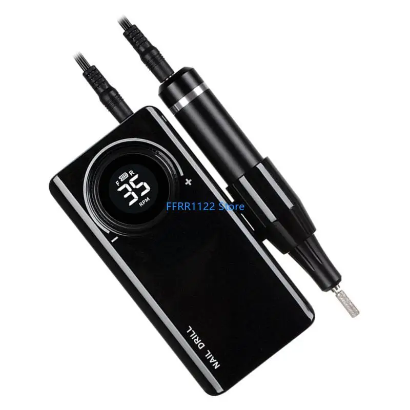 Y1UF Professional Electric Drill Machine for Acrylic Nails with 6 Drill Bits