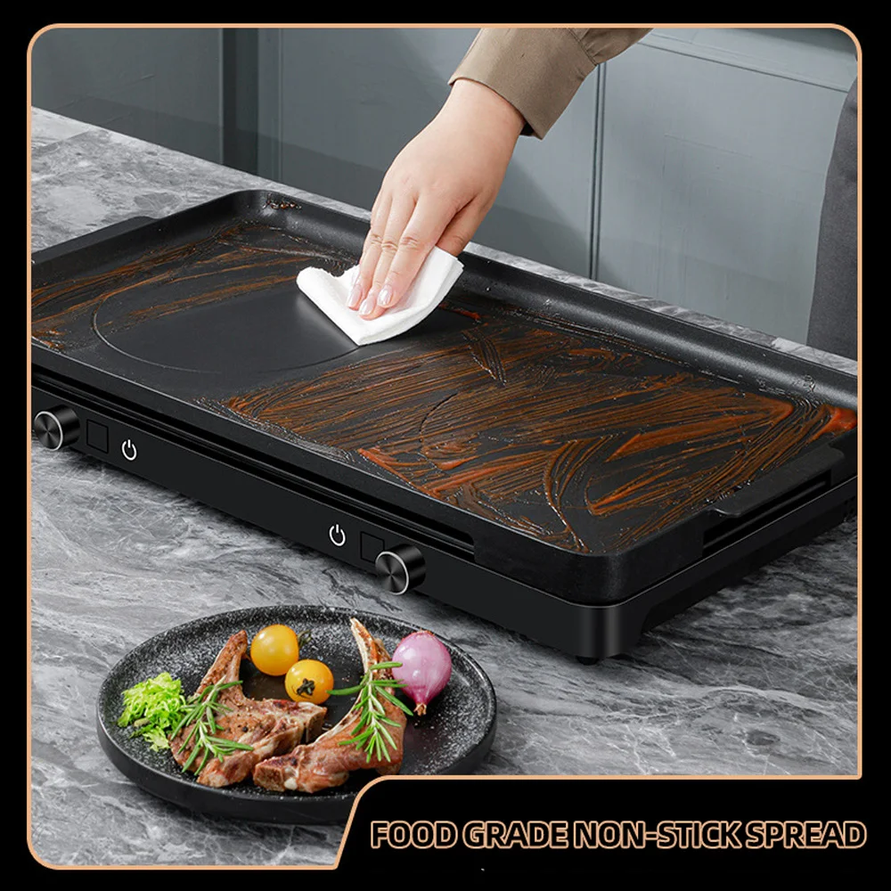 ครัวเรือนย่างเตาแม่เหล็กไฟฟ้าใช้คู่มัลติฟังก์ชั่เตาแม่เหล็กไฟฟ้า Hornillo Electrico Induction เครื่องทําความร้อน