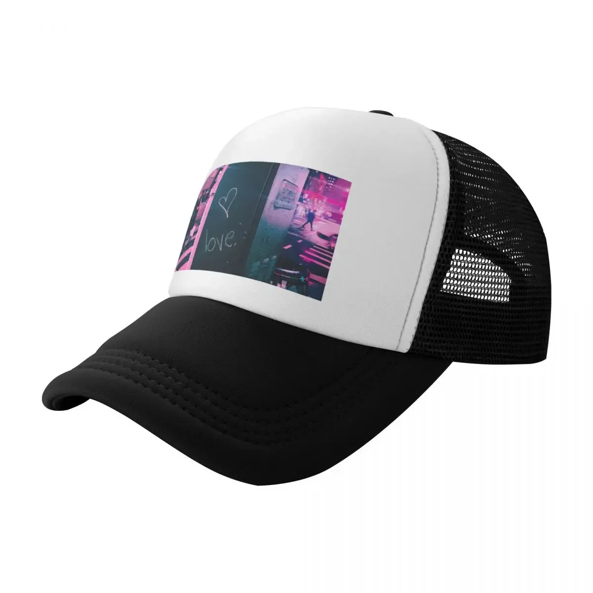 Love in Cyber Baseball Cap Rugby Anime Hat Women's Hats For The Sun Men's