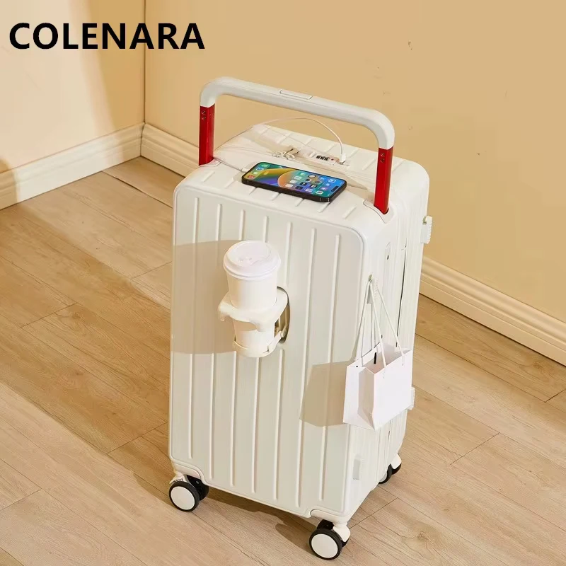 COLENARA Multifunctional Suitcase USB Charging Boarding Box 20