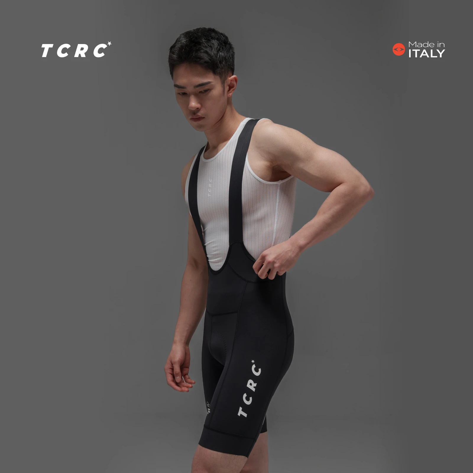 

Велошорты TCRC Italy Elastic Interface с эластичной подкладкой для мужчин, для 7-часовой езды, высокоэластичные, облегающие, для MTB