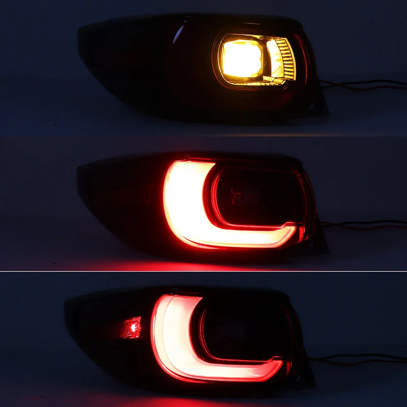 Car Accessories Taillight Assembly For Mazda CX5 US Version 2022-2024 LED Rear Tail Light Driving Lamp Auto Parts Signal Lamp