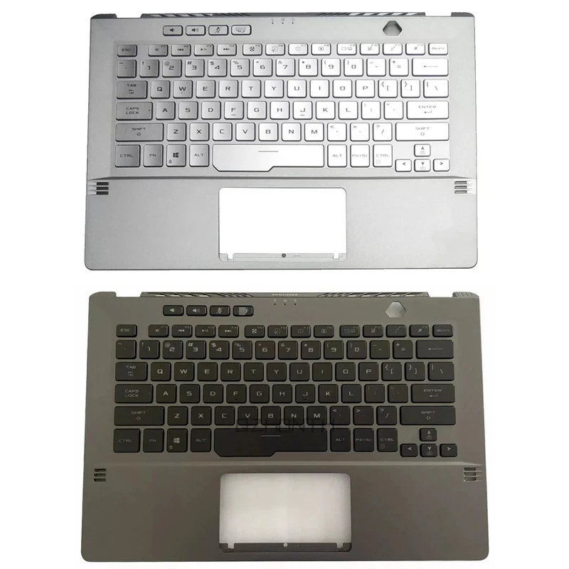 S  For ASUS ROG Zephyrus GA401 GA401I GA401U 14-034; Palmrest w/ Backlit Keyboard