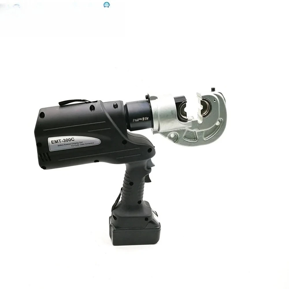 المكشكش اليدوي على الطراز اللاسلكي EMT-300C أدوات تجعيد الكابلات الهيدروليكية التي تعمل بالبطارية الصغيرة
