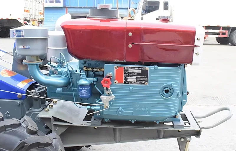 รถไถเดินตาม 15HP รถแทรกเตอร์ฟาร์มเครื่องจักรกลการเกษตรเกษตรเกษตรกรโรตารีเกษตรกรแบรนด์ชั้นนําของจีน