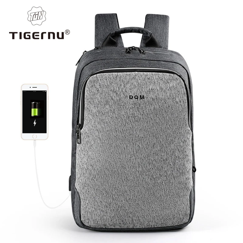 Lifetime Warranty Backpacks Men USB Charging Port 14 15.6inch Laptop Backpack For Men Waterproof Travel Backpack Bags Schoolbag