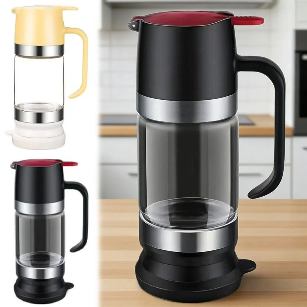 300 ml tropffreier Honigspender, verbesserter Glas-Honigspender, Presstyp, Honigspenderflasche, kein Tropfen, für Kaffee, Tee, Küche