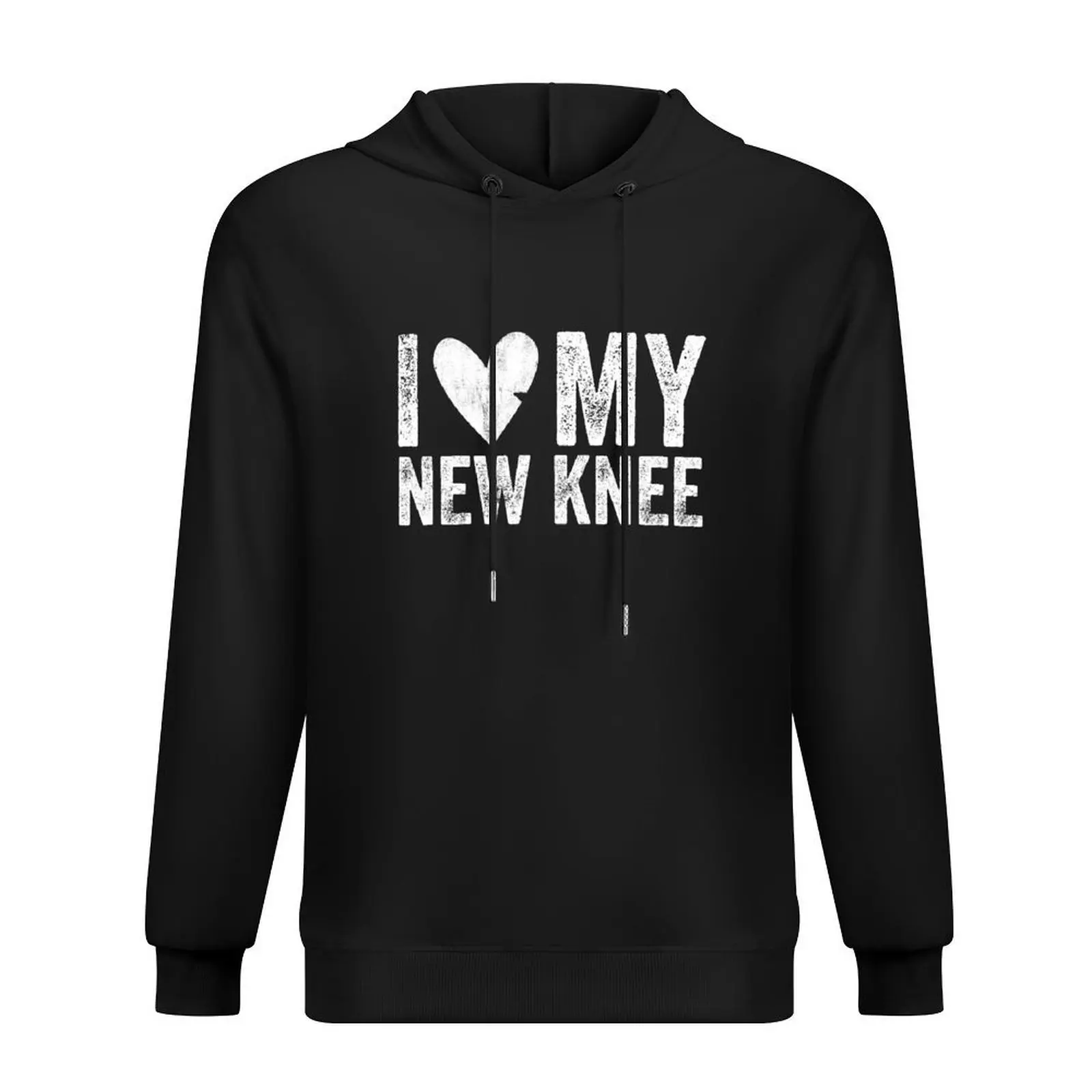 

I Love My New Knee Hoodie winter clothes graphic t shirts men men's coat mens designer clothes hoodies for men