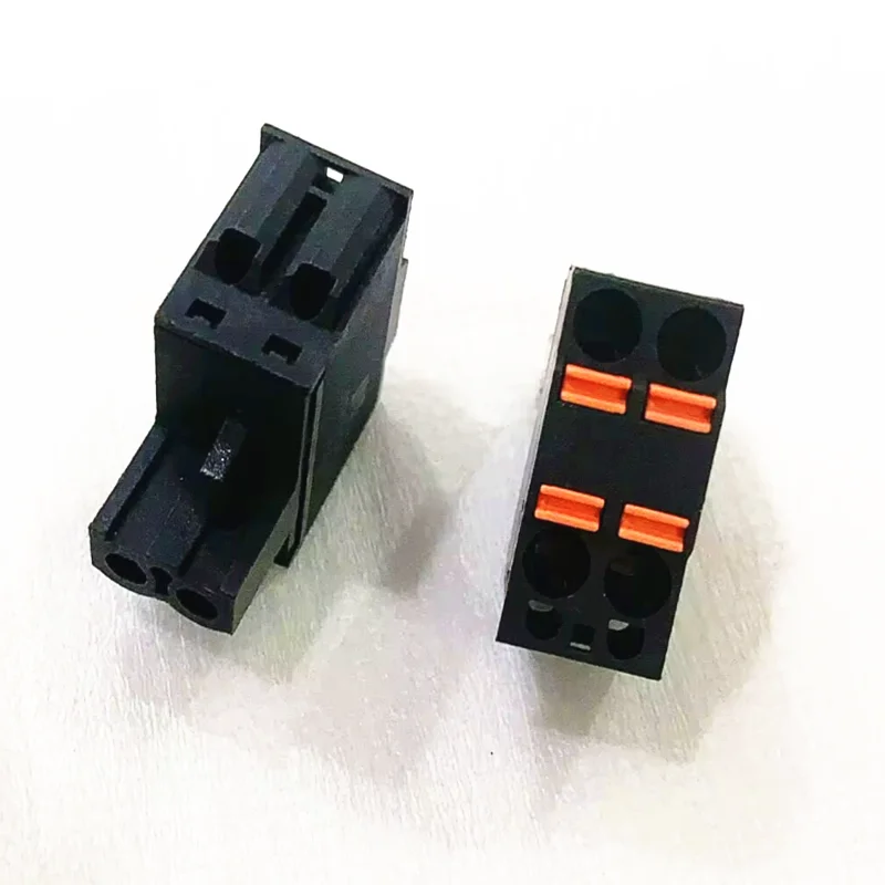 5pcs CPU 1500 DC24V terminal S7-1500 series PLC module wiring plug ET200SP/IM151-3 power terminal CPU connector black