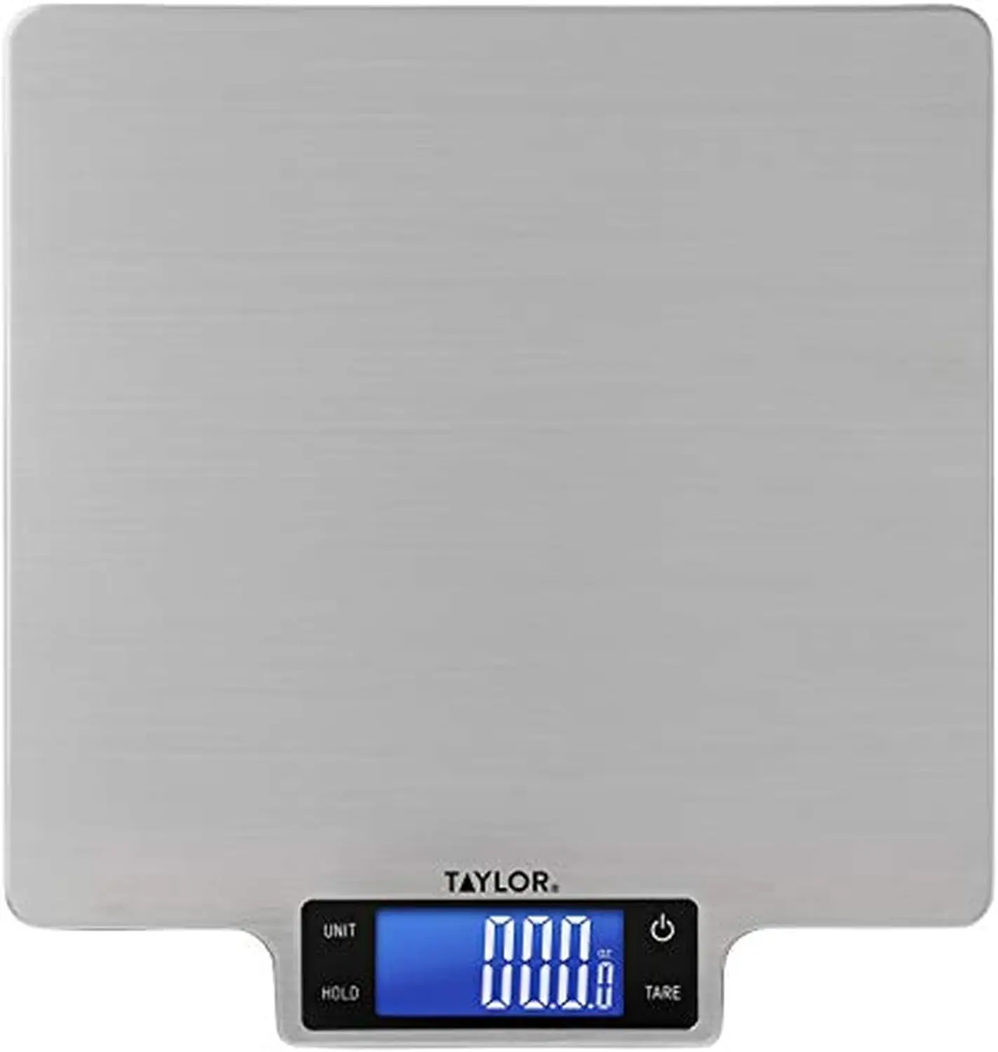 

Digital Stainless Steel Kitchen Scale, 22lb Capacity, Silver