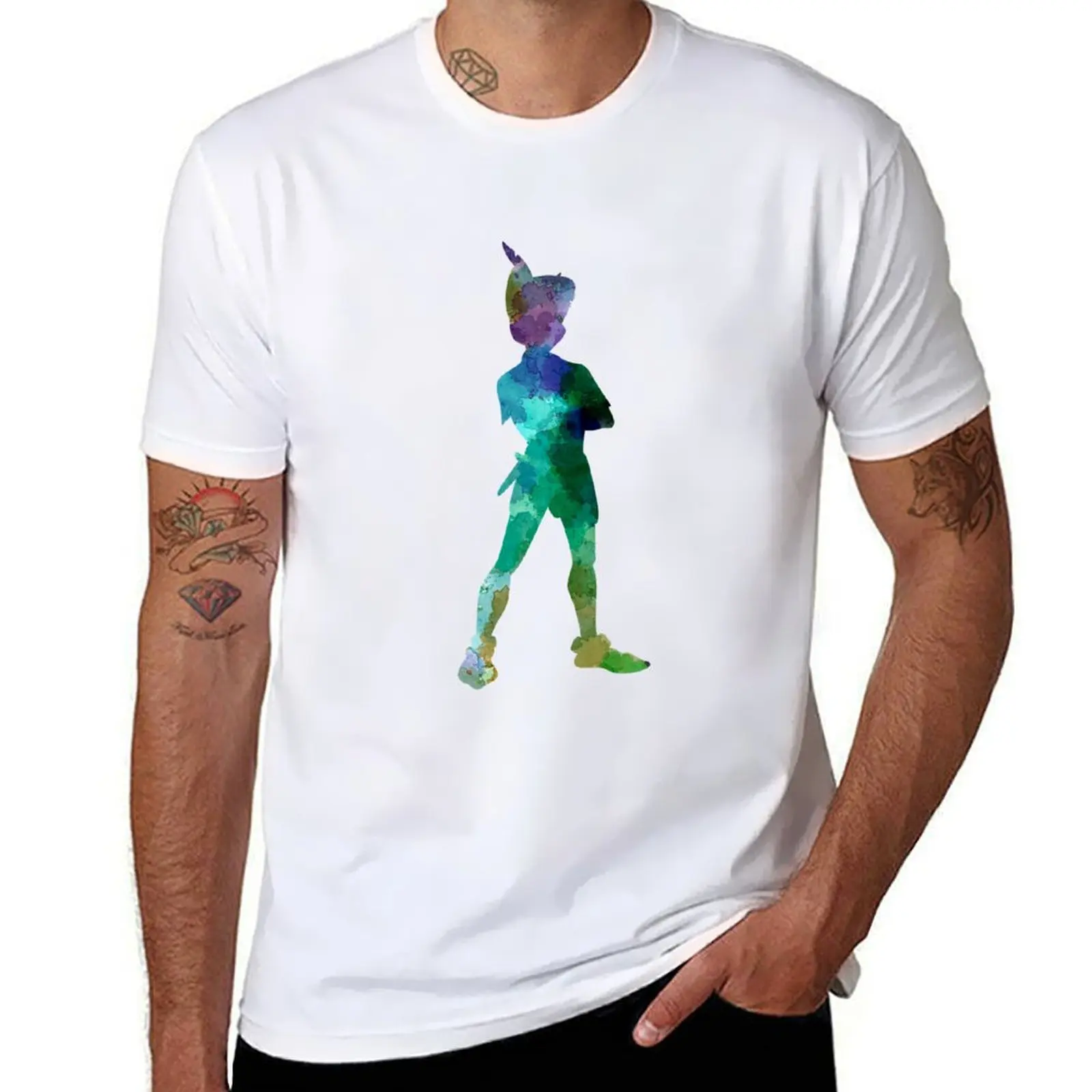 

Peter Pan in watercolor T-Shirt new gifts and t-shirts graphic shirts plain mens funny t shirts