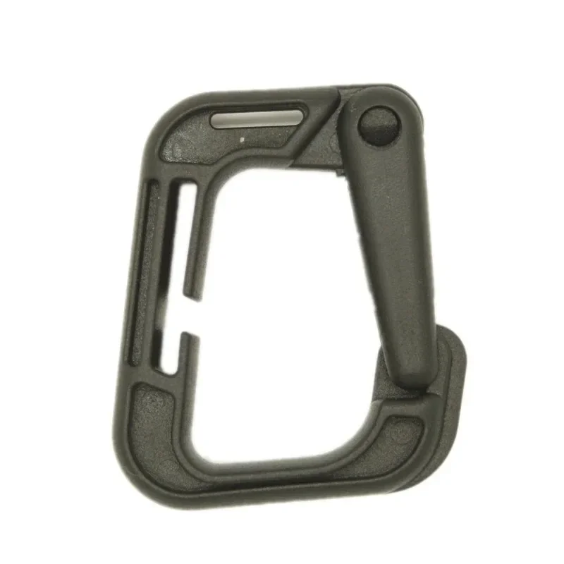 5 قطعة مشبك تسلق الجبال أداة تخييم خارجية D-نوع ITW Grimloc مولي قفل EDC ظهره معلقة شبكة هوك مشبك