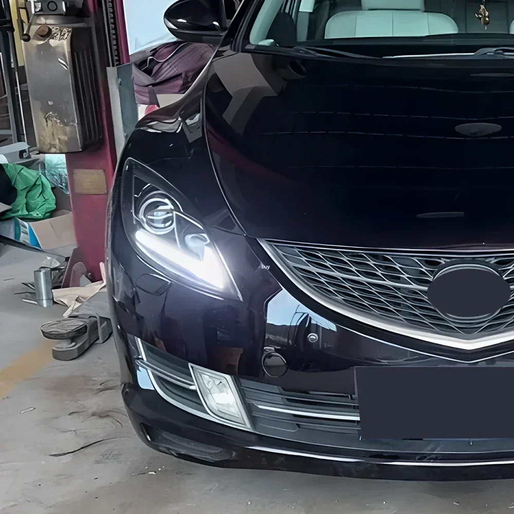 

Car lights For Mazda Raptor 2009-2016 LED Auto Headlights Assembly Upgrade Dynamic Demon Eyes Style Projector Lens Accessories