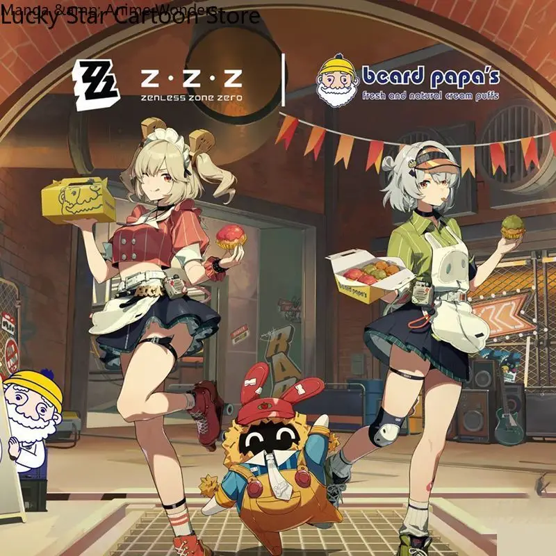 تأثيري أنيمي Zenless منطقة صفر X PizzaiLa بورنيس وايتا أنبي ديمارا شارة قلادة الهدايا الاكريليك حامل أرقام الدائمة علامة جديد