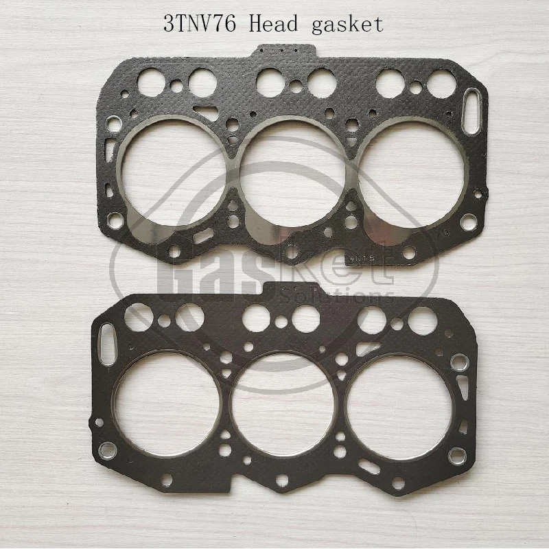 

Прокладка головки цилиндра для Yanmar 3TNV76 3TNE76, прокладка головки 3D76