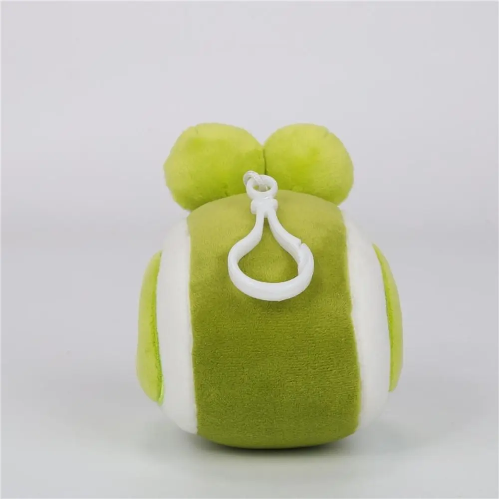 Llavero Kawaii de felpa/algodón PP, caracol suizo, 7CM, adornos para bolso