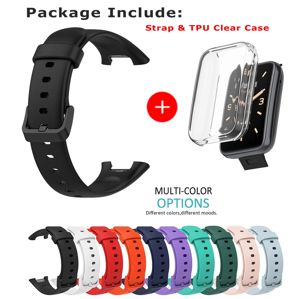 Strap For Xiaomi Mi Band 7 Pro Silicone TPU Replacement Wristband Smart Watch Bracelet For Mi Band 7 Pro Straps Accessories