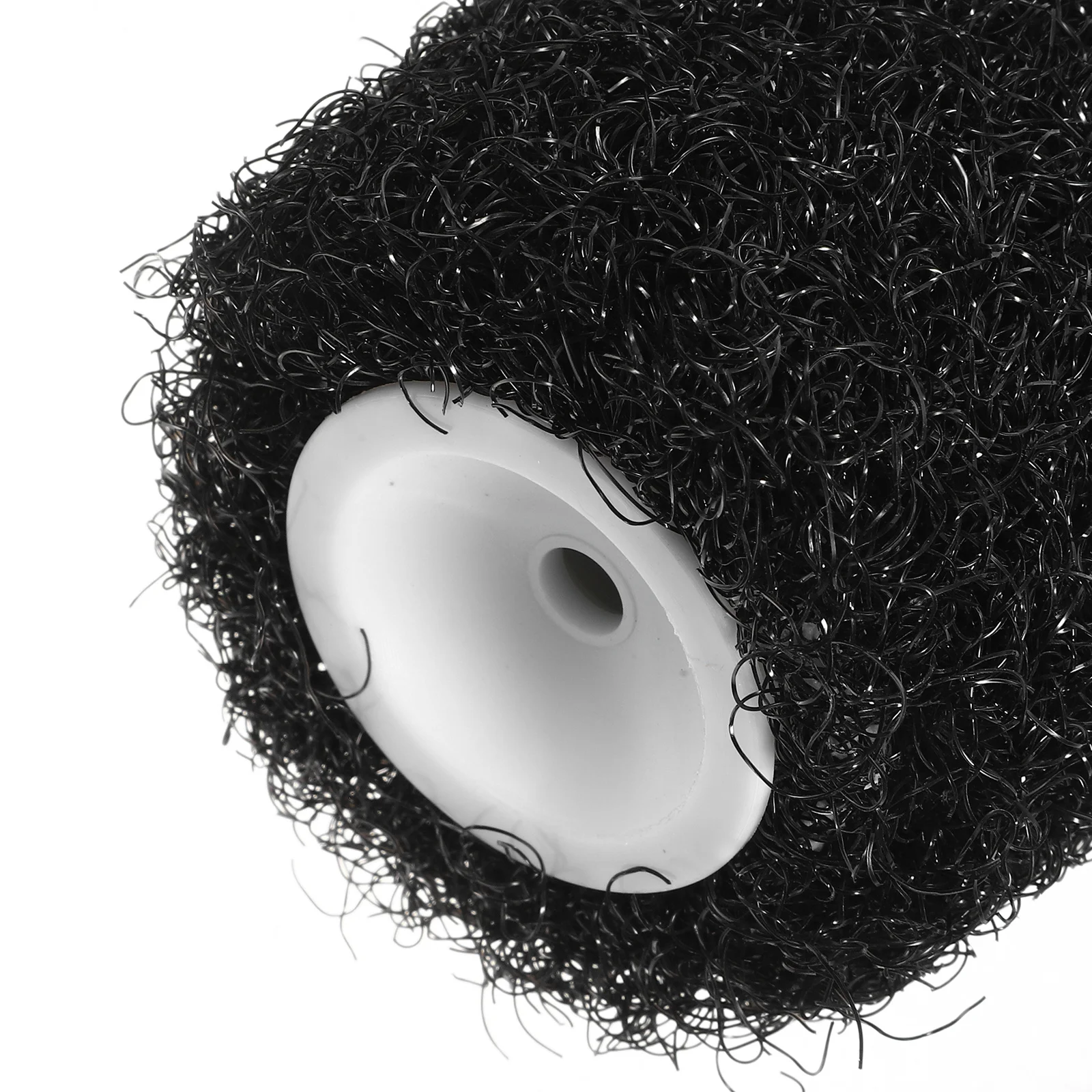 黒色パテローラーブラシ 9インチ ドライウォールコンパウンドローラー 高弾性ナイロン毛 スムーズな壁面テクスチャ施工用 業者向け