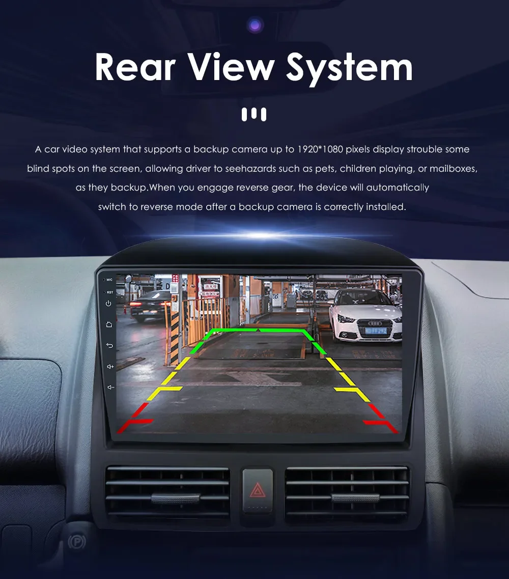 Car Intelligent Systems Carplay Android Auto Radio for Honda CR-V 2 CRV 2001-2006 AutoRadio Car Multimedia Player GPS Stereo DSP