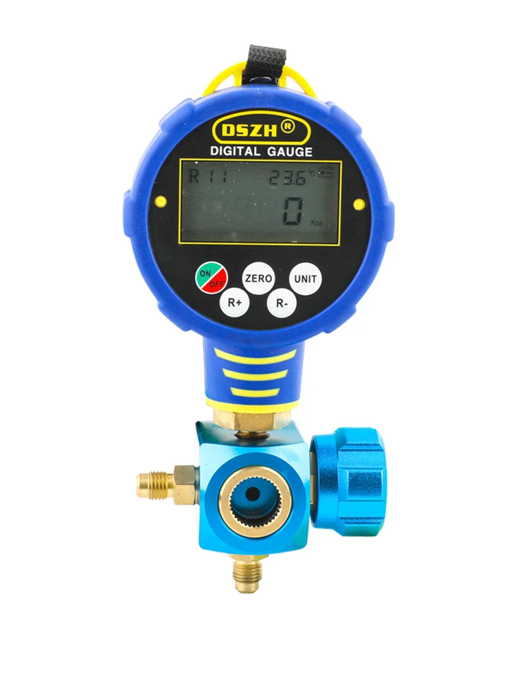 Digital display electronic pressure gauge WK-6881H/L air conditioner fluorinated refrigerant digital meter vacuum