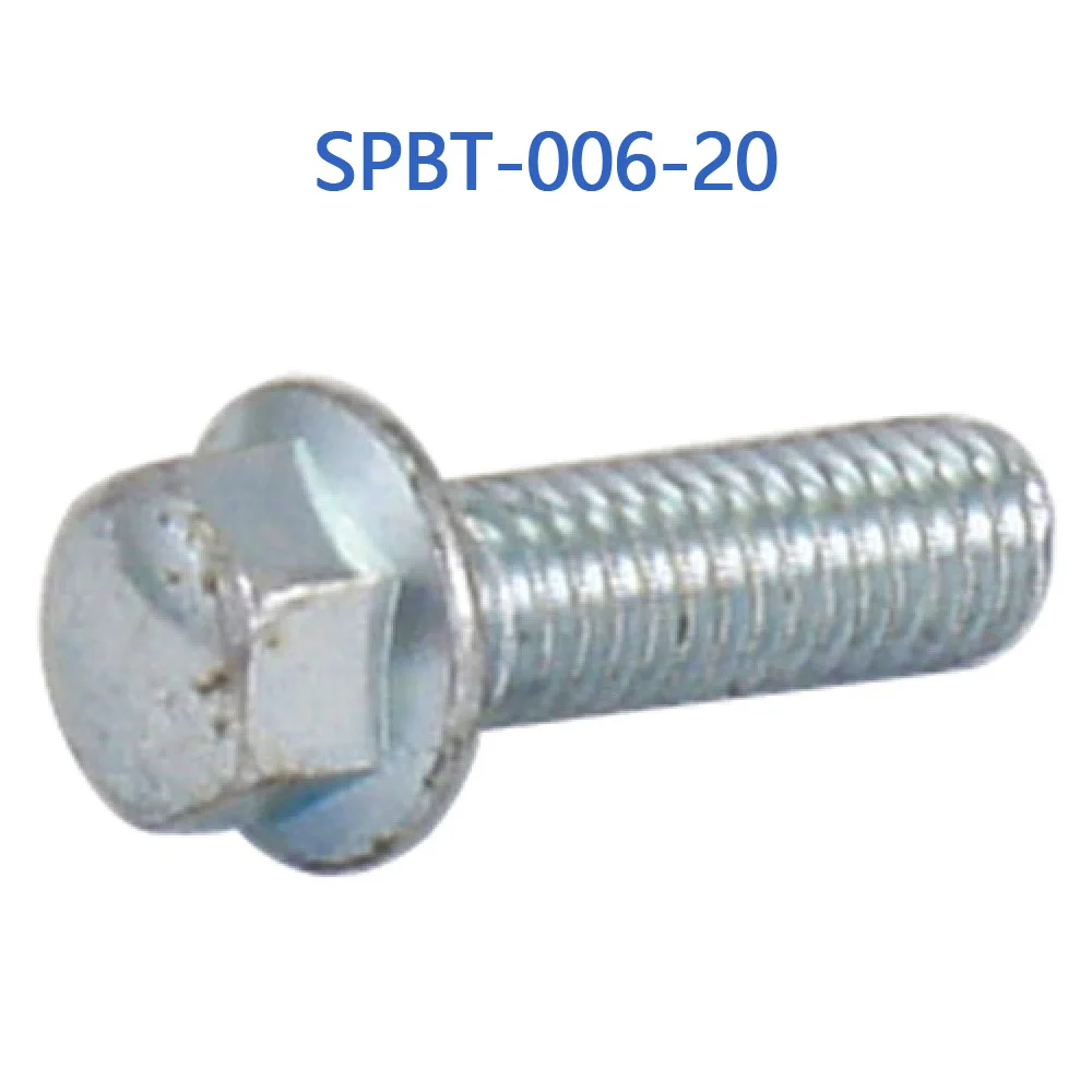 M6 Bolts 20mm SPBT-006-20 for GY6 125cc 150cc Chinese Scooter Moped 152QMI 157QMJ Engine motorcyle accessories