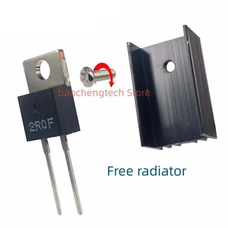 35 watts 10ohms resistor não indutivo de filme grosso 35W R051R 5R 15R 30R 50R 250R 1K 20K 50K pacote TO220 de alta frequência RTP35