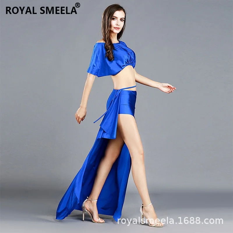 New Belly Dance Suit Women's Practice Suit Autumn and Winter Beginner Long Skirt Suit Oriental Dance