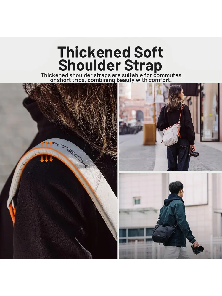 Original PGYTECH OneGo Rope Strap Bag Lightweight Micro Crossbody Single Shoulder Photography Carry Bag Multi Purpose Inner Bag view 3