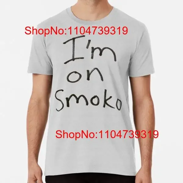 Camiseta escrita a mano I'm On Smoko Hot Australian Ling S a 5XL hecha en AU USA, ropa de diseñador suave lavada vintage