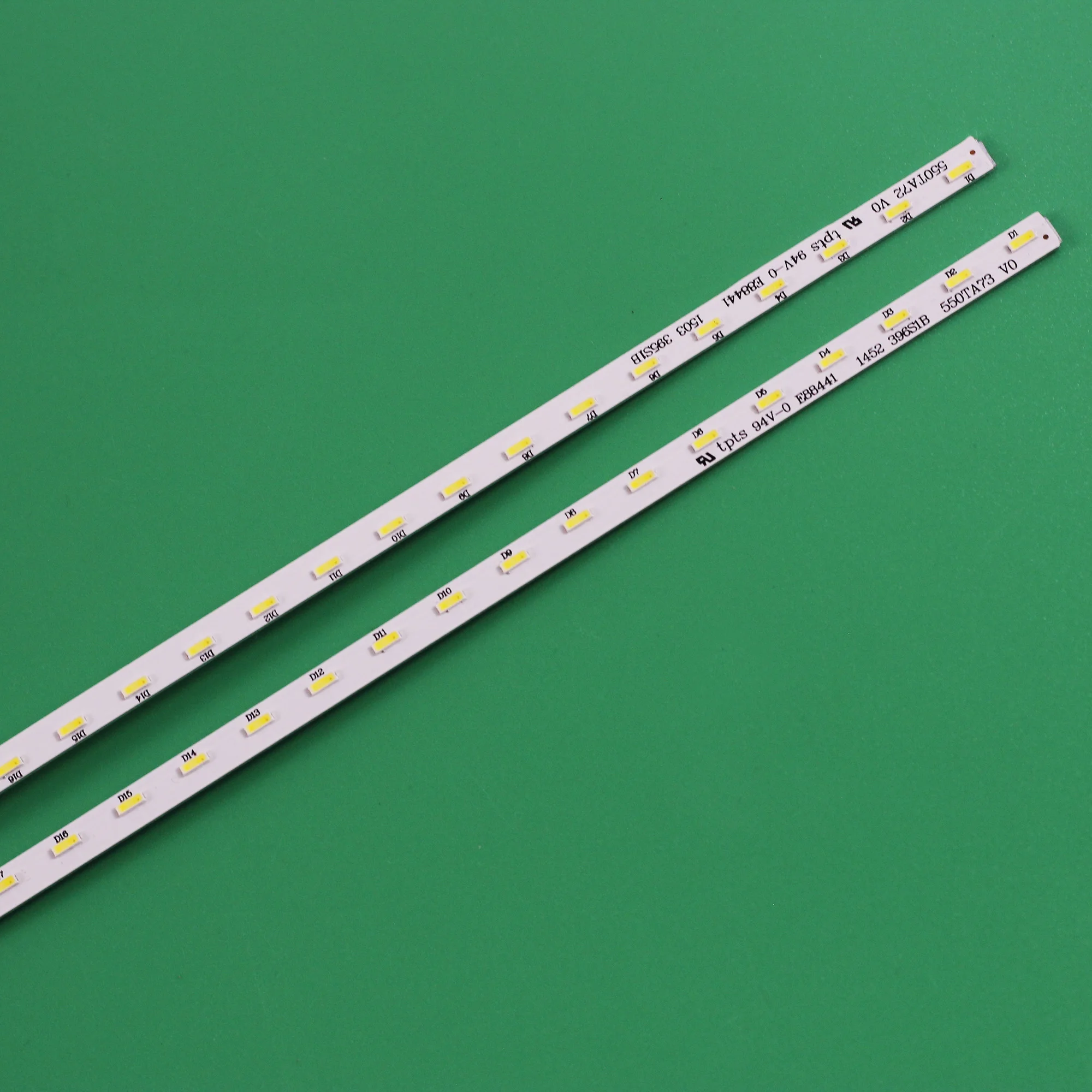 2Pcs/Set LED Strip For SONY KDL-55W800B KDL-55W755C KDL-55W809C KDL-55W850C KDL-55W808C 74.55T26.001-0-FC1 LB55038 V1 V0_00