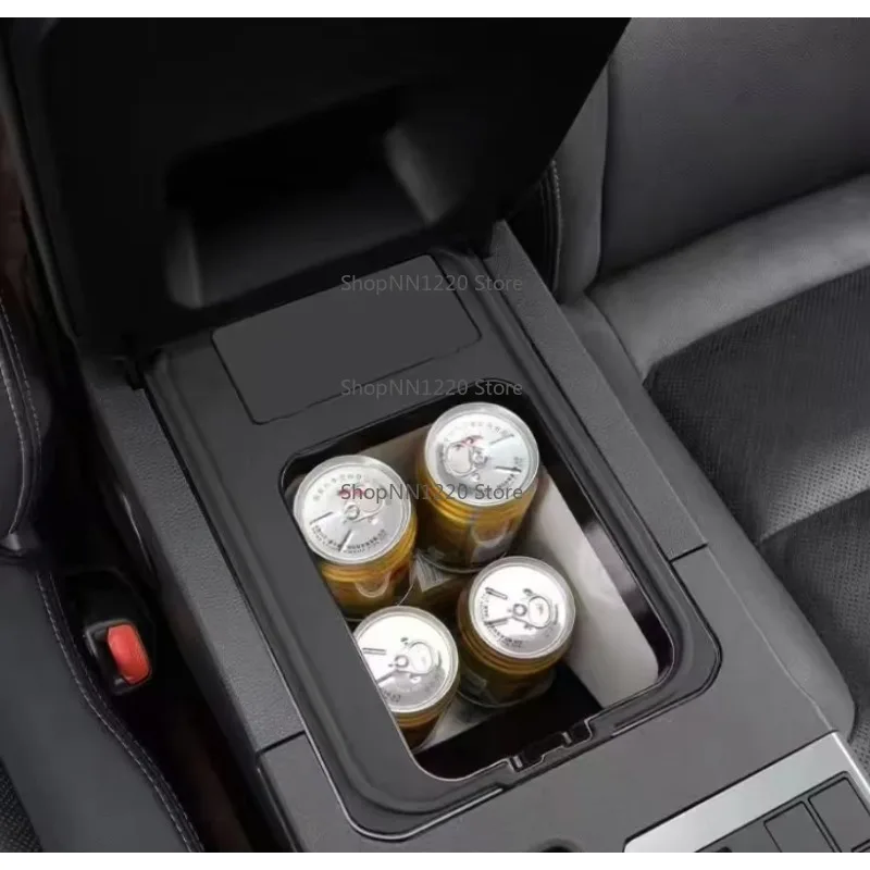 Car Console Fridge  LC250 Electric Refrigerator Beverage Cooling Box with Heating Function