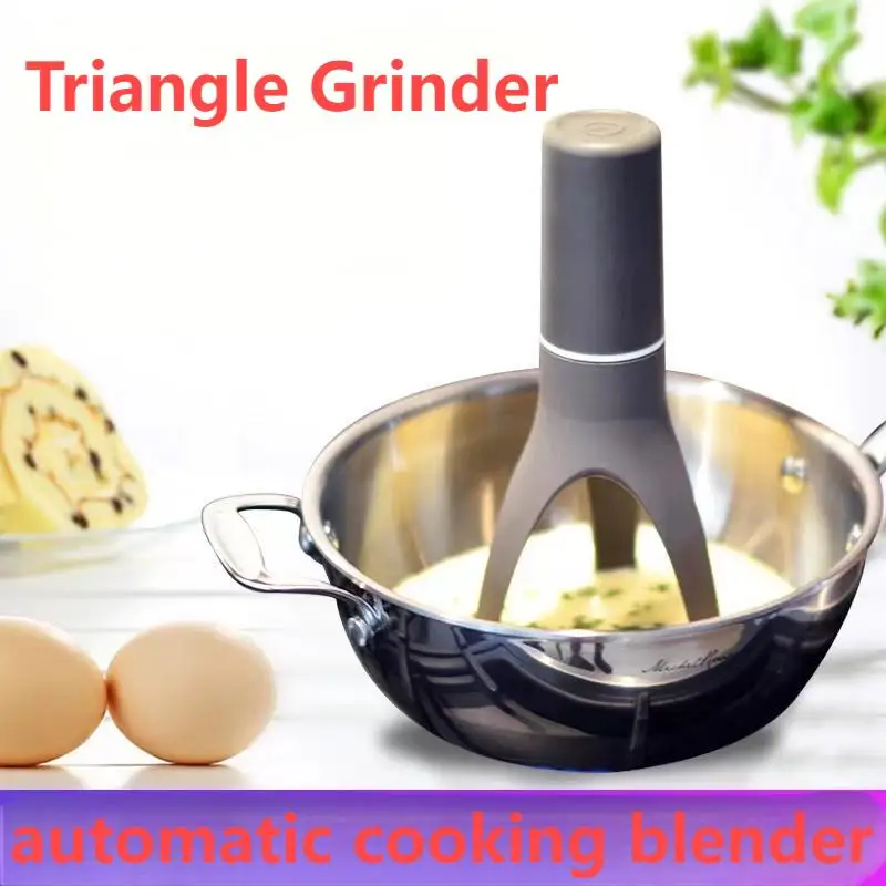 Electric egg whisk mixer electric kitchen egg mixer Automatic milk frothers Triangle Blender Egg Beater Portable blender