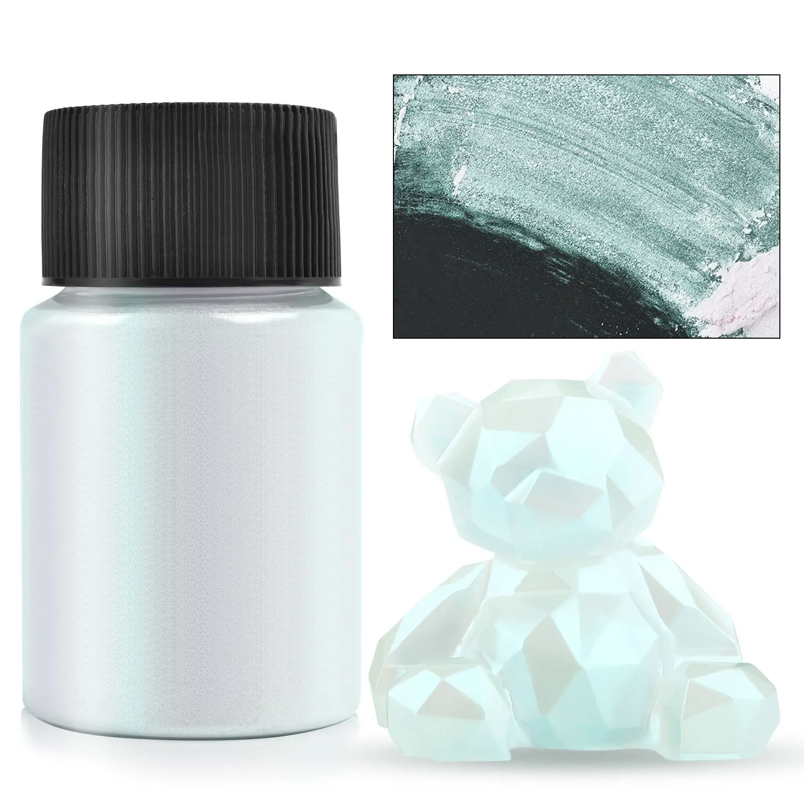 

6 Colors Pearlescent Mica Powder Resin Pigment 10g Glitter Powder Epoxy Resin Dye Makeup Nail Art Decor Jewelry Making Supplies