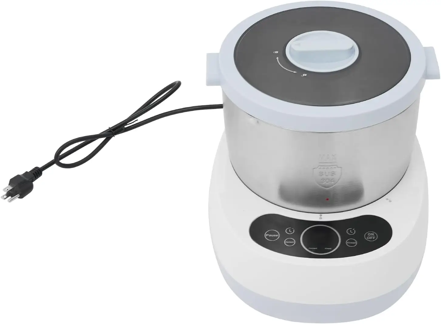 

Electric Dough Maker with Ferment Function Dough Mixer Machine Flour Kneading Machine Bread Dough Mixer with Timing &