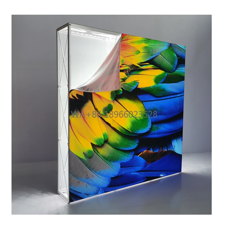 

Backlit Trade Show Display Backdrop Stand