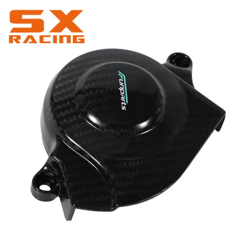 Funparts New Motorcycle Motocross Engine Case Saver For Surron Sur-Ron Sur Ron Lightbee Light Bee X S Color Carbon Fiber