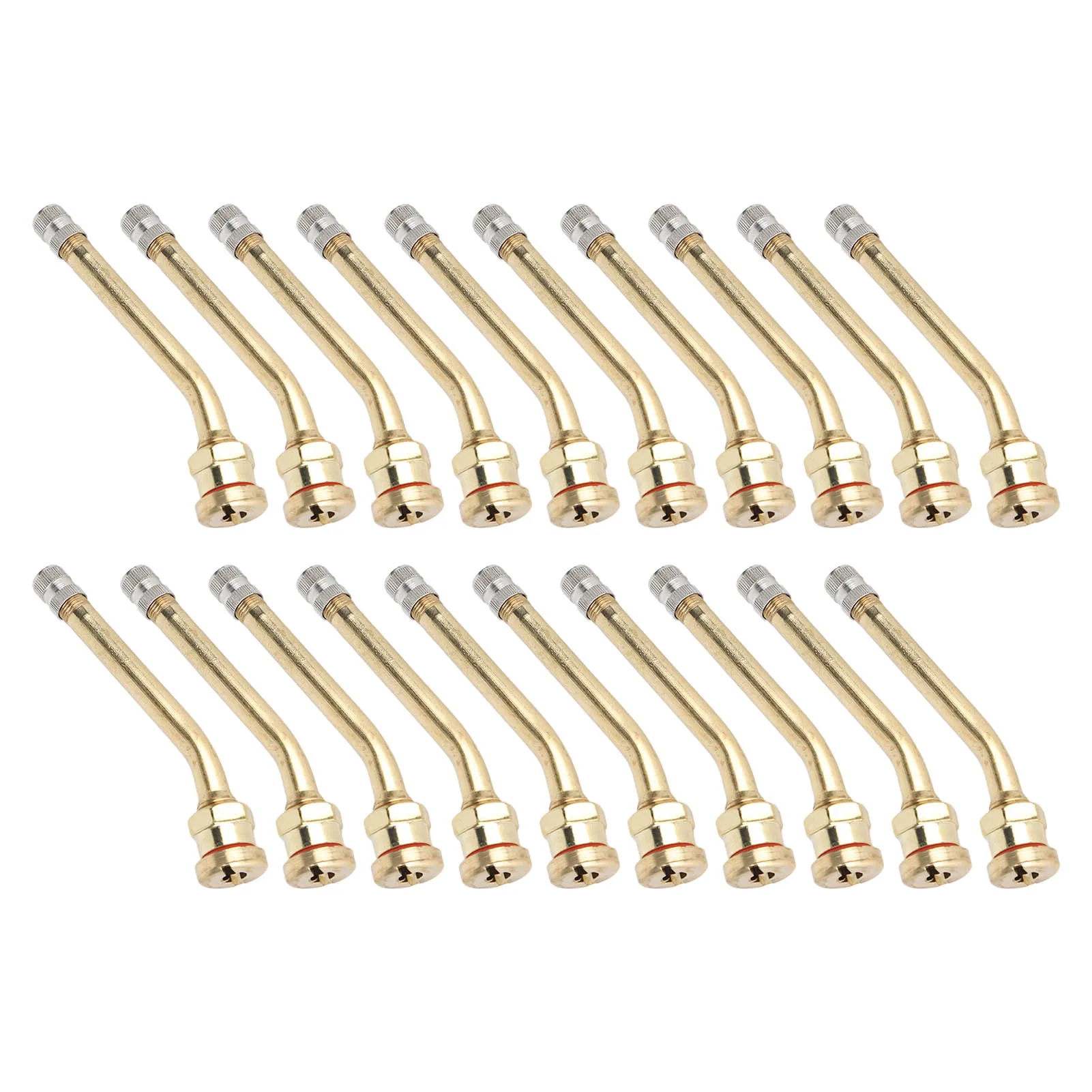 

20 шт., стержень клапана для шин, медь, отличная уплотнительная емкость, защита от ржавчины для грузовика, прицепа, автофургона, прополка V3-20-4 V3-20-5