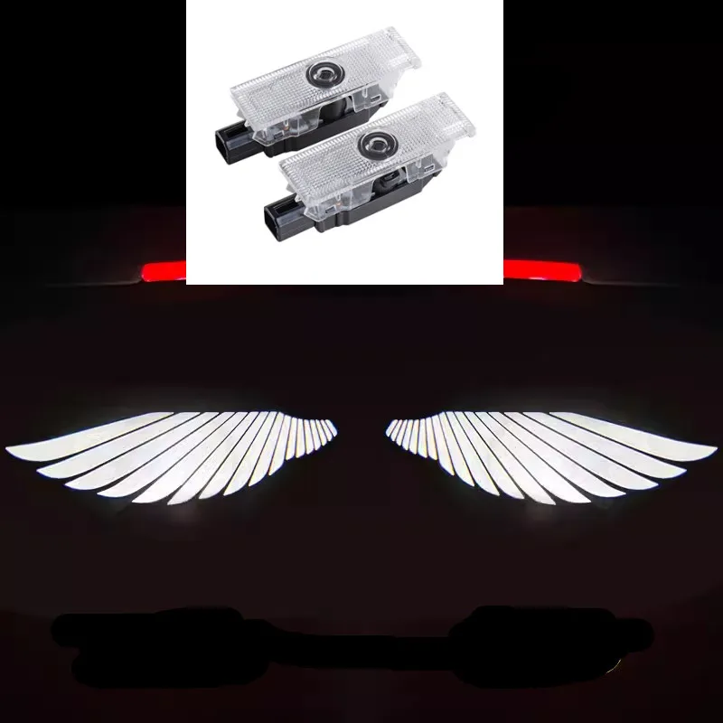 2X LED for Alfa Romeo Giulietta 2011-UP Giulia Stelvio 2017-2018-2020-2022 Mito 2009-UP Unique Car Door Welcome Light Accessory