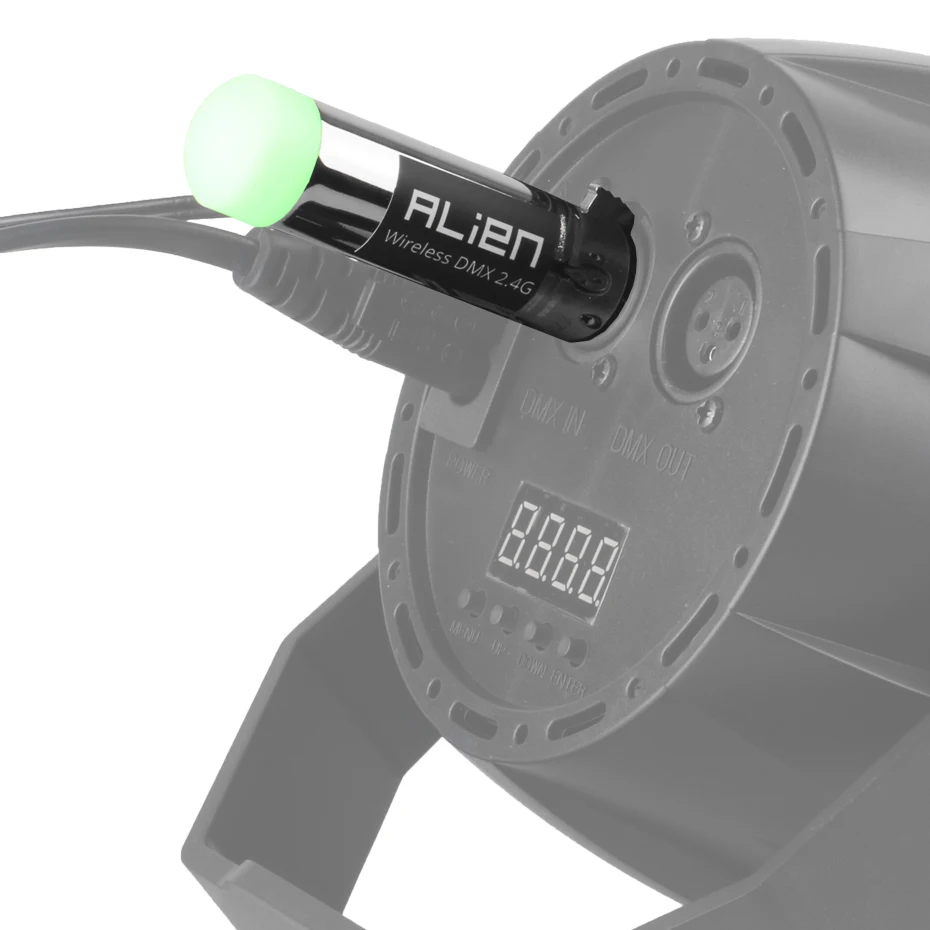 ALIEN DMX 512 Dfi DJ диско 2,4 ГГц беспроводной передатчик приемник 400 м контроллер для вечеринки музыкального клуба DMX светодиодные сценические