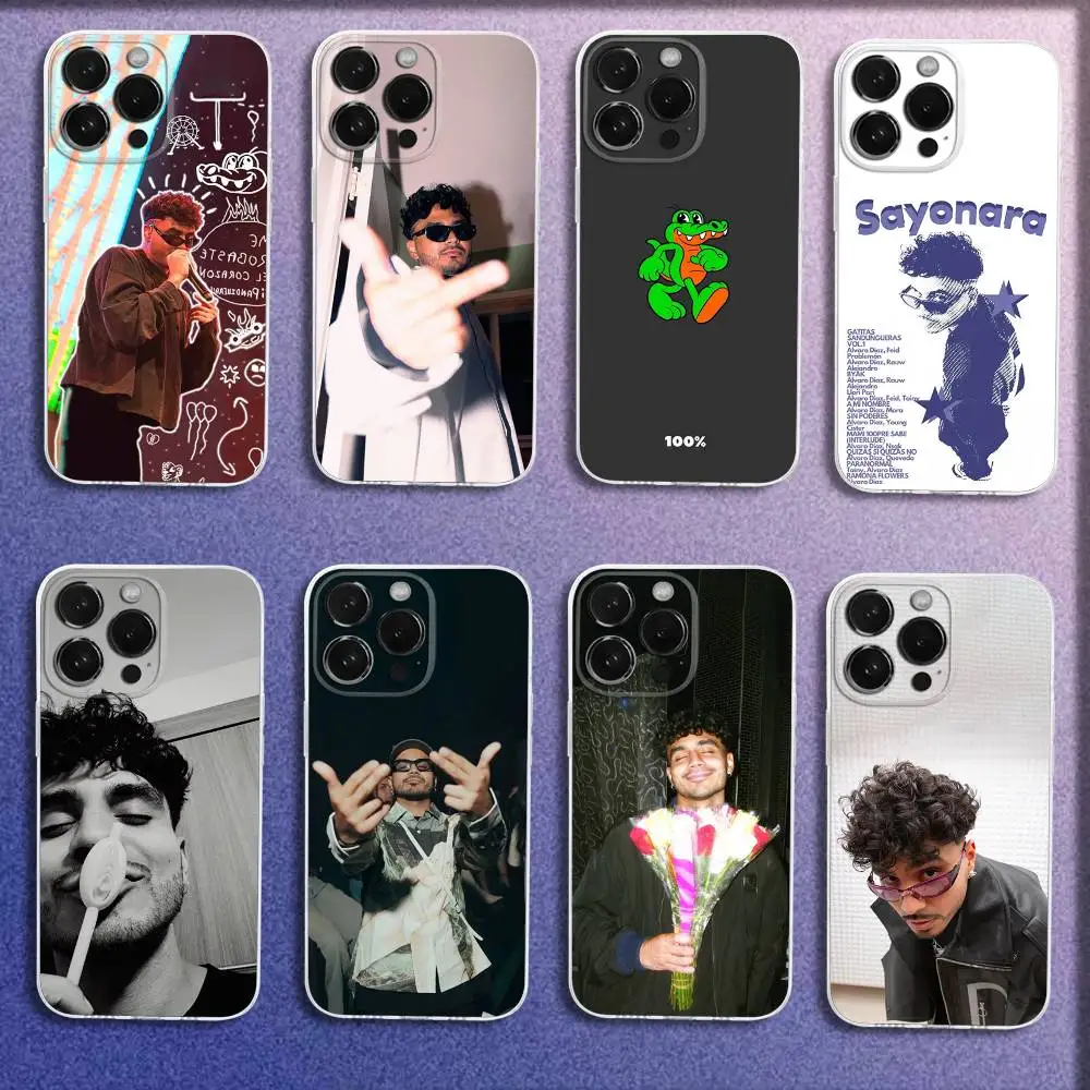 

Singer Rapper A-Alvaro Diaz Phone Case For iPhone 16,15,14,13,12,11 Plus,Pro,Max,XR,XS,Plus,E,Mini Transparent Cover