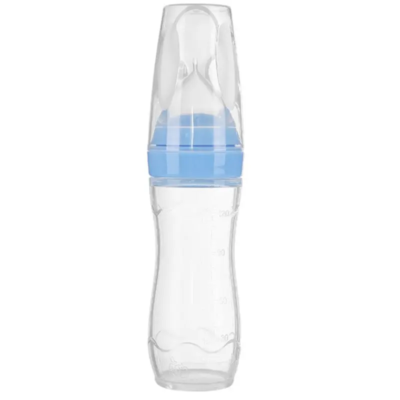 ABYP Infant Squeeze Cereal Feeder Feed Bottle For Puree, Solid Baby Baby Rice Cereal Spoon Baby Fresh Food Feeder 4M+ Babies