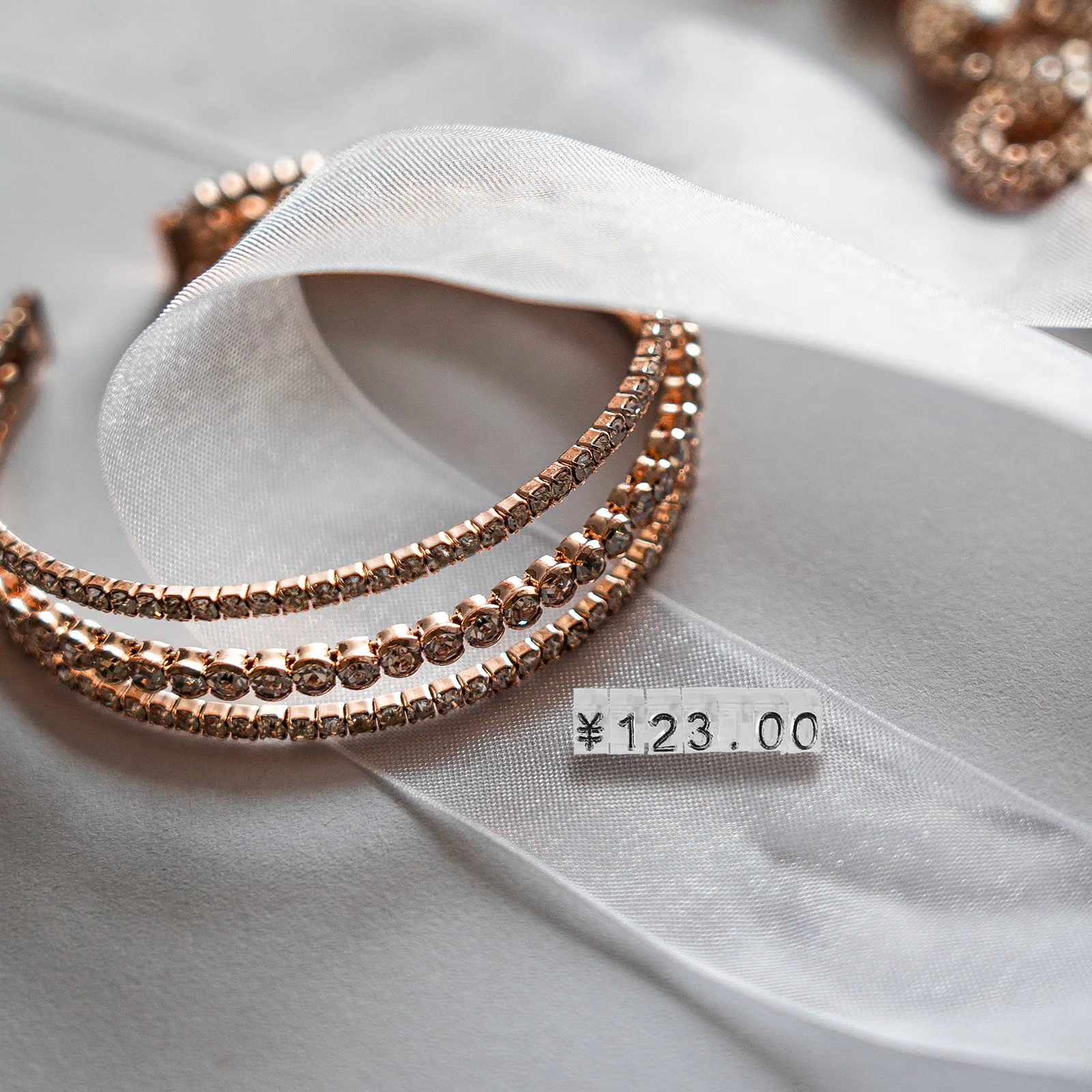 

20Pcs Price Tag Jewelry Display Cube Adjustable Plastic Price Block for Retail Counter Shop Display Stands Label Organizer