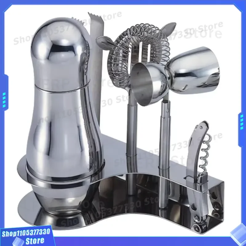 Premium Stainless Steel Wine Accessories Set Elegant Bar Cocktail Gift Kit for Home Party High Quality Drinkware Tools