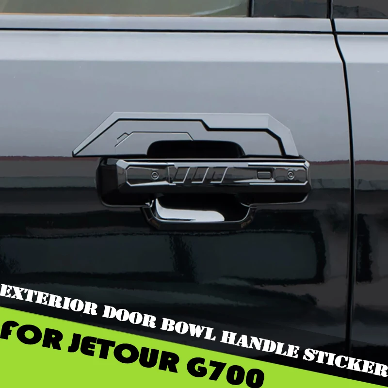 

Car Exterior Door Bowl Handle Sticker Fit for JETOUR G700 2025 2026 Modified Auto Door Handle Car Decoration Accessories