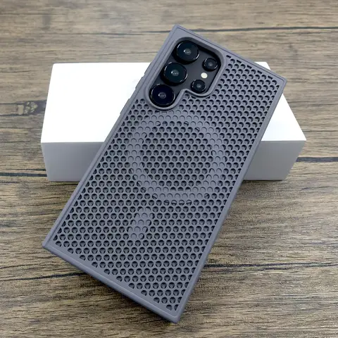 삼성 갤럭시 S25/S25 플러스/울트라 5G 하드 PC 충격 방지 커버 - 경량 울트라 슬림, 지문 방지 매트 케이스 10_하트알리 삼성 갤럭시 S25 S24 S23 S22 울트라 플러스 S 24 23 22 S24Ultra Magsafe 충전 커버 용 고급 열 방출 플라스틱 케이스