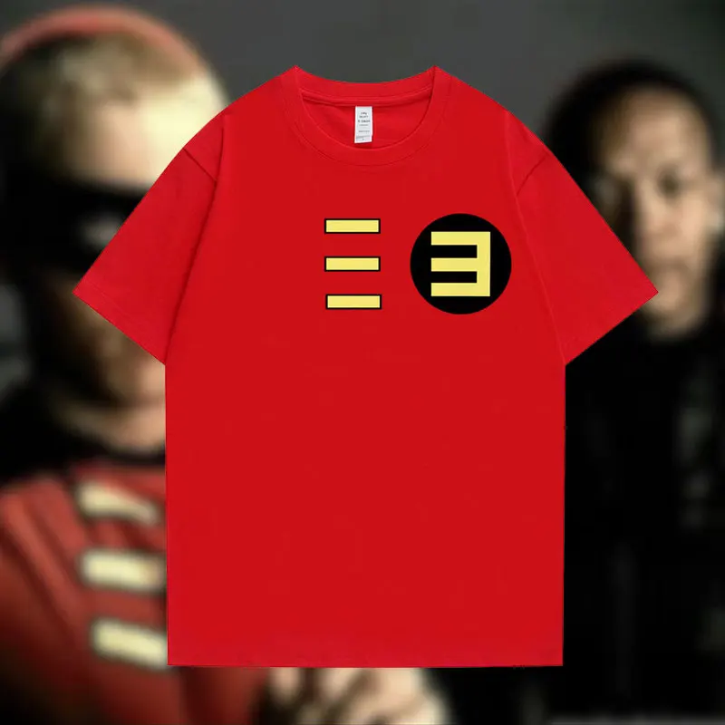 

Футболки Rapper Eminem в том же стиле с принтом, Приталенная футболка с принтом «Death of Slim Shady Houdini», мужские футболки большого размера