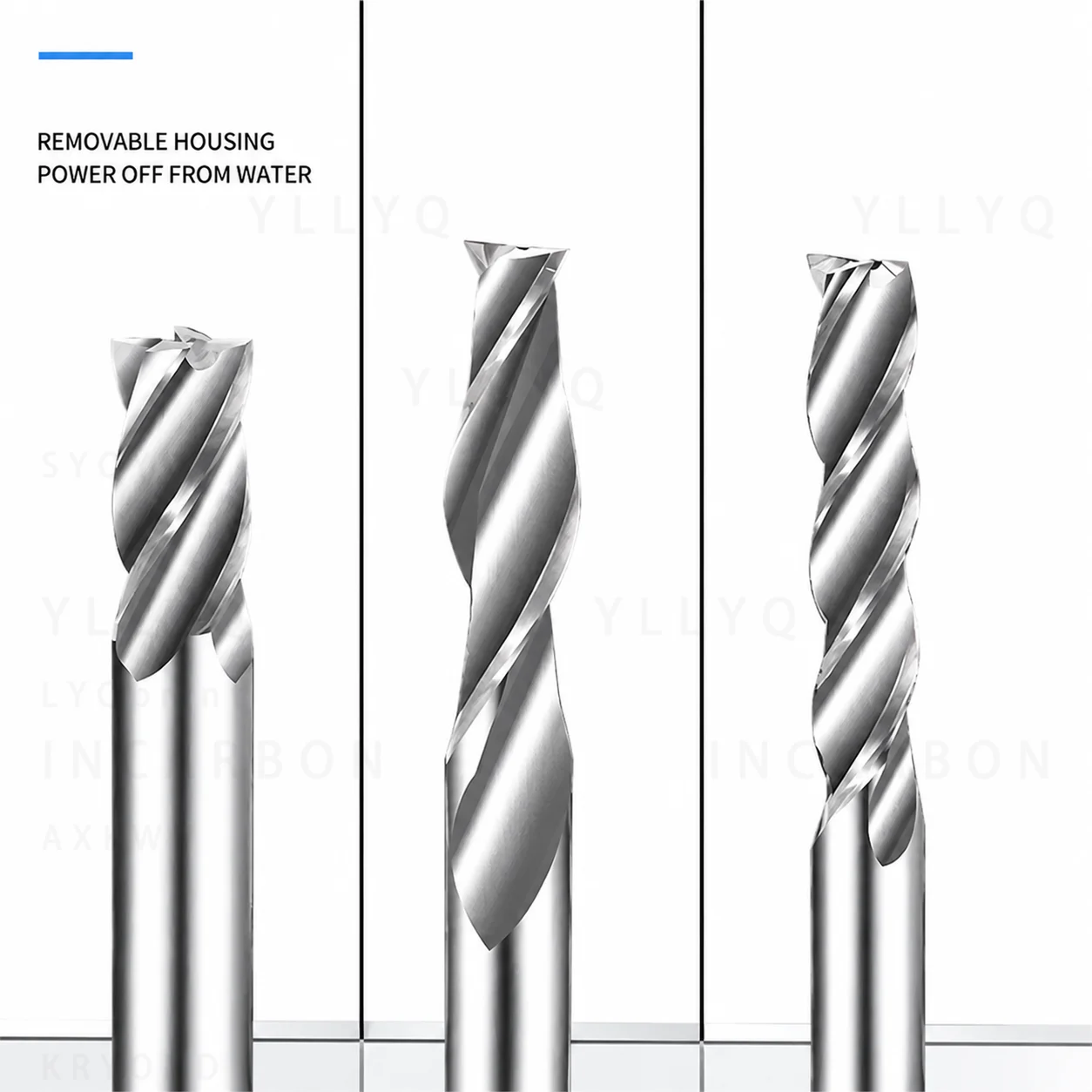 2 Flute 3 Flute 4 Flute HSS End Mill 2-20mm Aluminum Milling Cutter CNC Router Bit Milling Machine Tool for Metal Machining