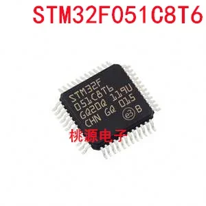 1-10PCS STM32F051C8T6 LQFP-48 STM32F051 ARM Cortex-M0 32-bit Microcontroller MCU IC Chip Brand New Original